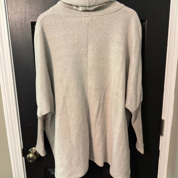 Cowel Neck Oversized Long Sleeve Sweater One Size - Picture 3 of 3